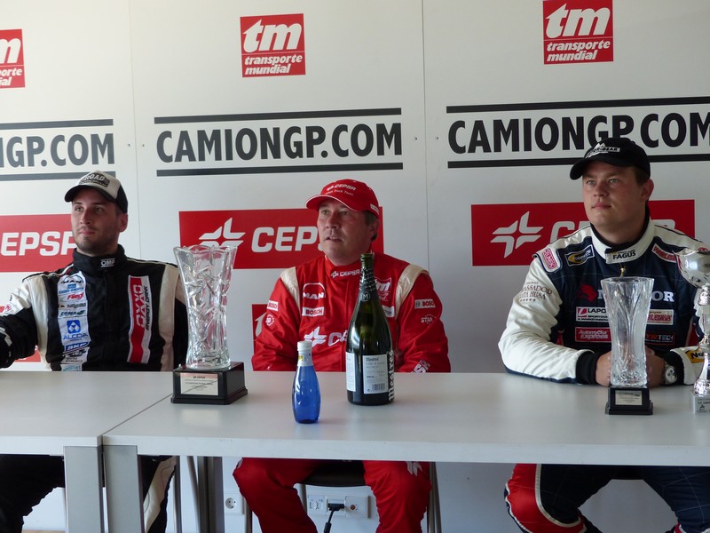 Los camiones &quot;tomaron&quot; el Circuito de Navarra